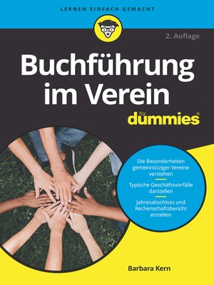 cover image of Buchf&uuml;hrung im Verein f&uuml;r Dummies
